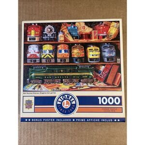 Lionel Train "Well Stocked Shelves" Master Pieces 1000 Piece‎ Puzzle